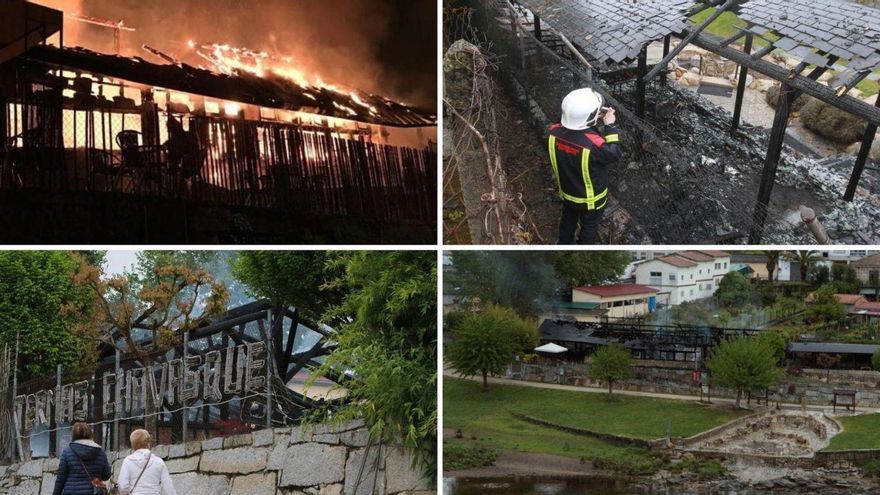 Los dos sospechosos de incendiar por venganza las termas de A Chavasqueira se exponen a 10 años de cárcel