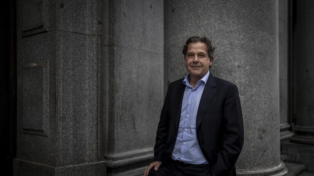 Ignacio Rivera Quintana, durante su entrevista con el Periódico de Aragón.