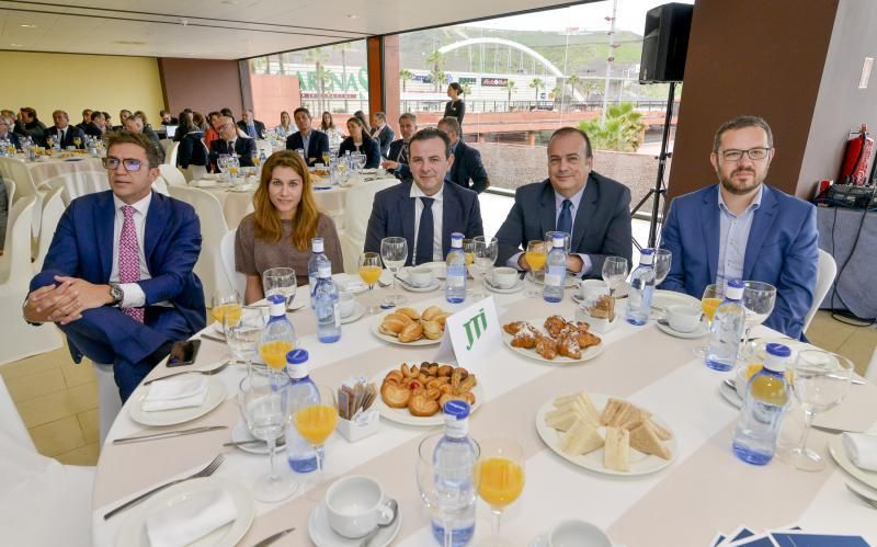 28/0172019 LAS PALMAS DE GRAN CANARIA. Foro Prensa Ibérica con la Consejera de Hacienda del Gobierno de Canaria, Rosa Dávila. FOTO: J. PÉREZ CURBELO  | 28/01/2019 | Fotógrafo: José Pérez Curbelo