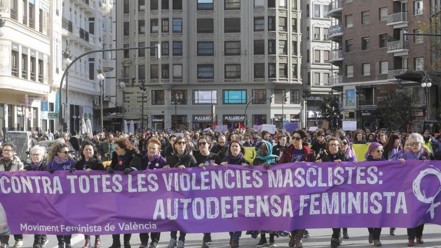 Manifestación 25-N en València #diacontralaviolenciadegénero