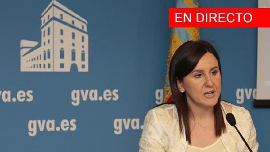 Sigue en directo la rueda de prensa tras el pleno del Consell