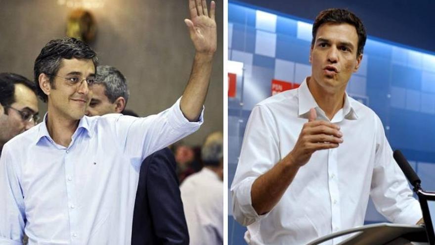 Pedro Sánchez obtuvo en Aragón el triple de avales que Madina