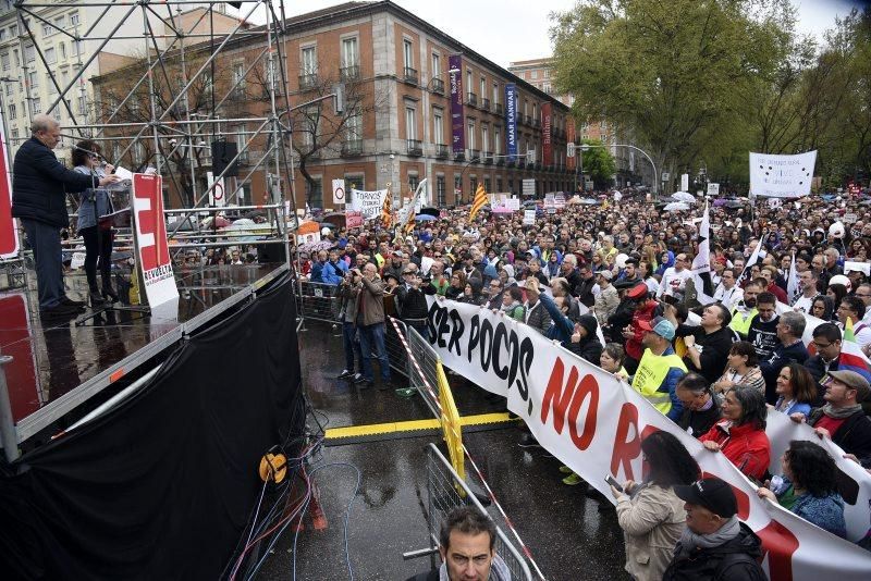 Manifestación 'Revuelta de la España vaciada' en Madrid