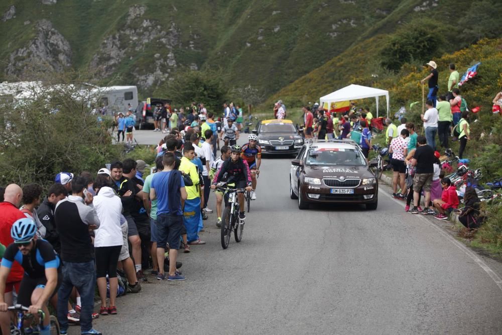 Vuelta ciclista a España. Lagos de Covadonga