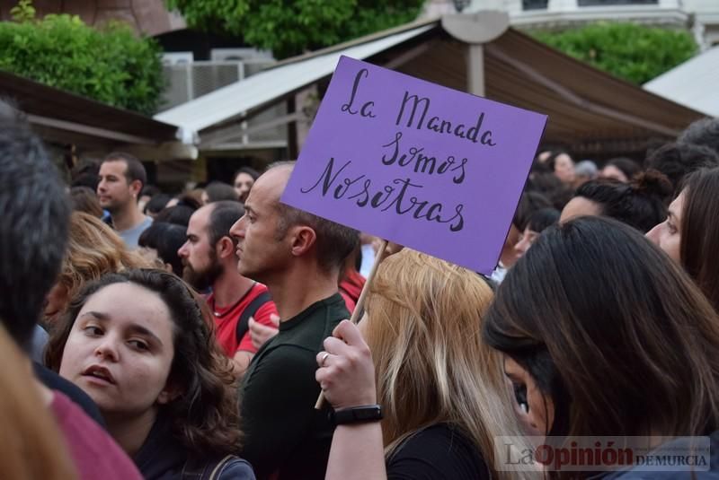 Concentración en Murcia para protestar por la sentencia a 'La Manada'