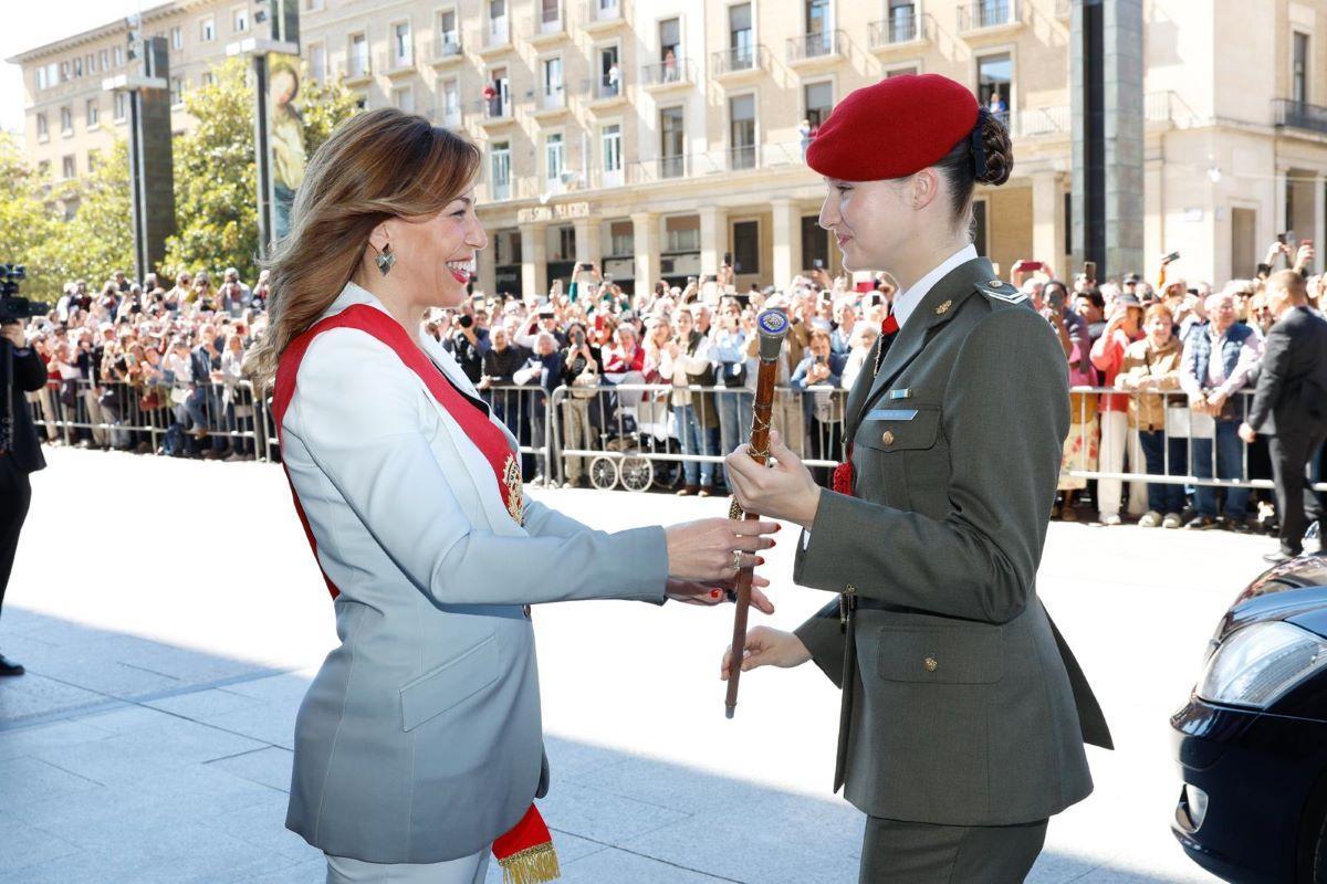 Reconocimientos de Zaragoza y Aragón para la princesa Leonor