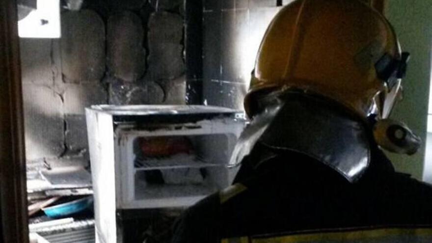 Movilizados los bomberos al incendio de una vivienda en Orpesa