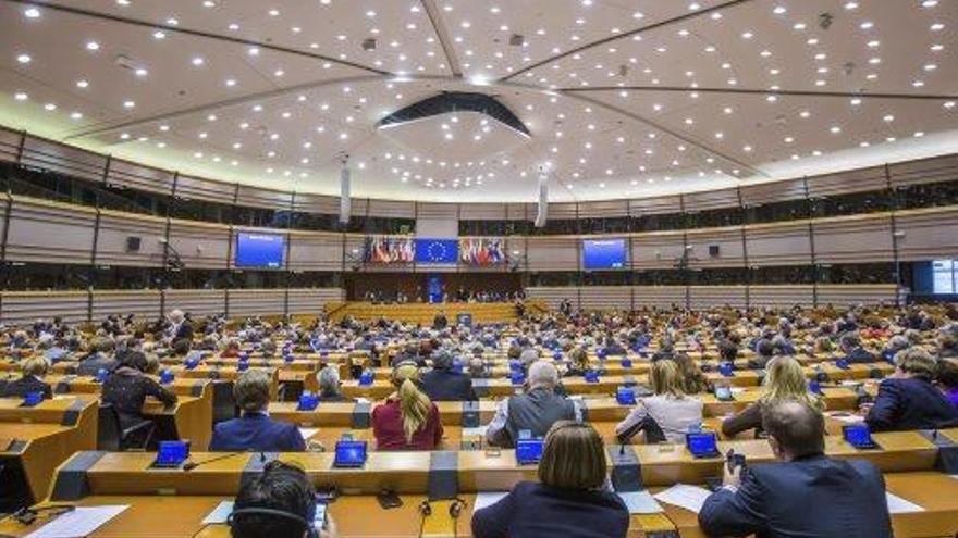 Vista parcial del Parlament Europeu