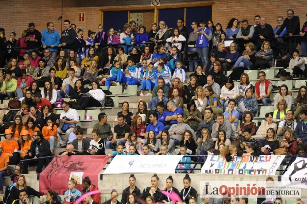 El Campeonato de España arranca en el Palacio de los Deportes con el Rítmica Pozuelo, Ruth Ritmo, Calpe, Praxis y Mabel como líderes