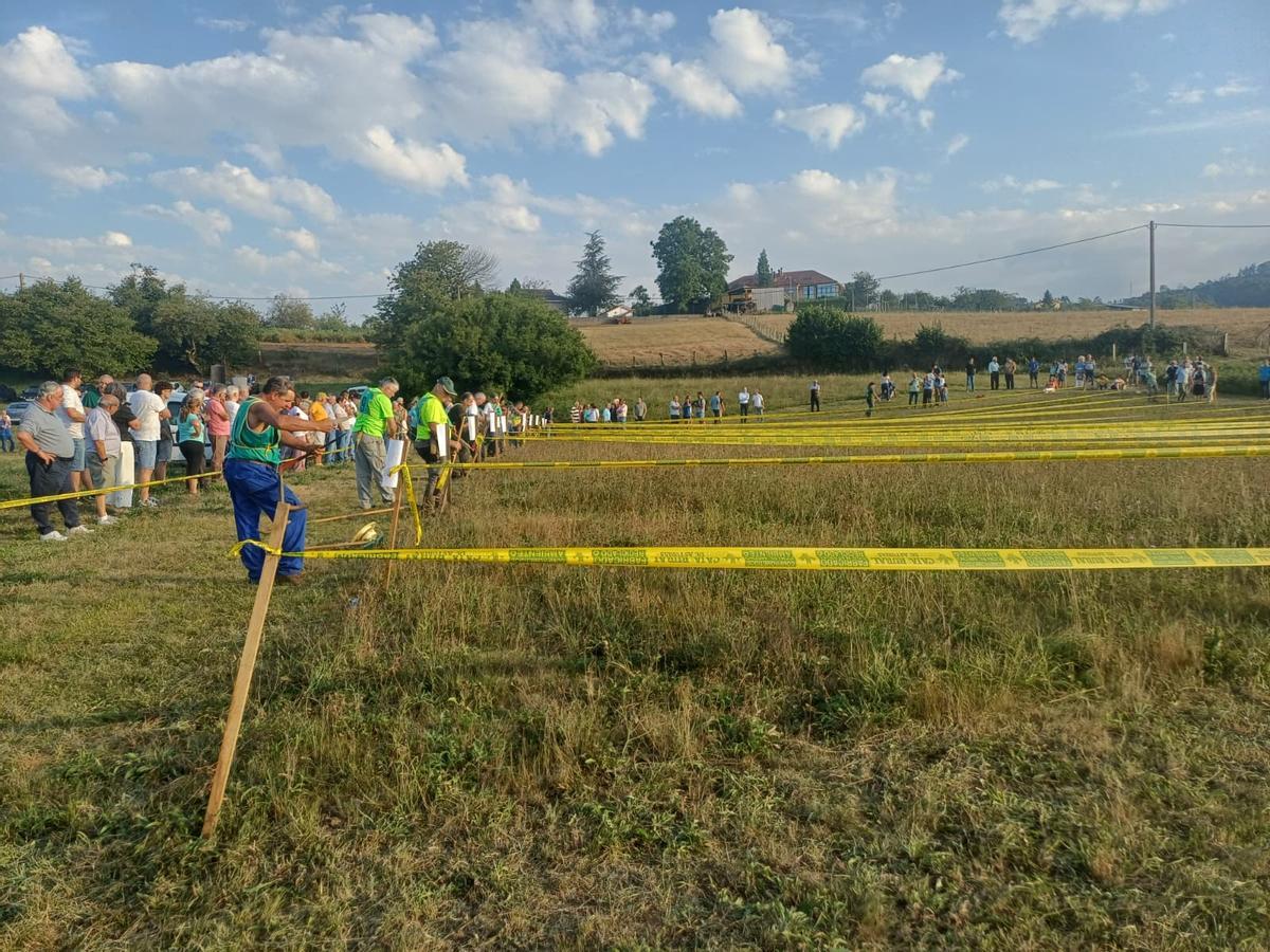 El concurso de siega de Santa Marina, en imágenes