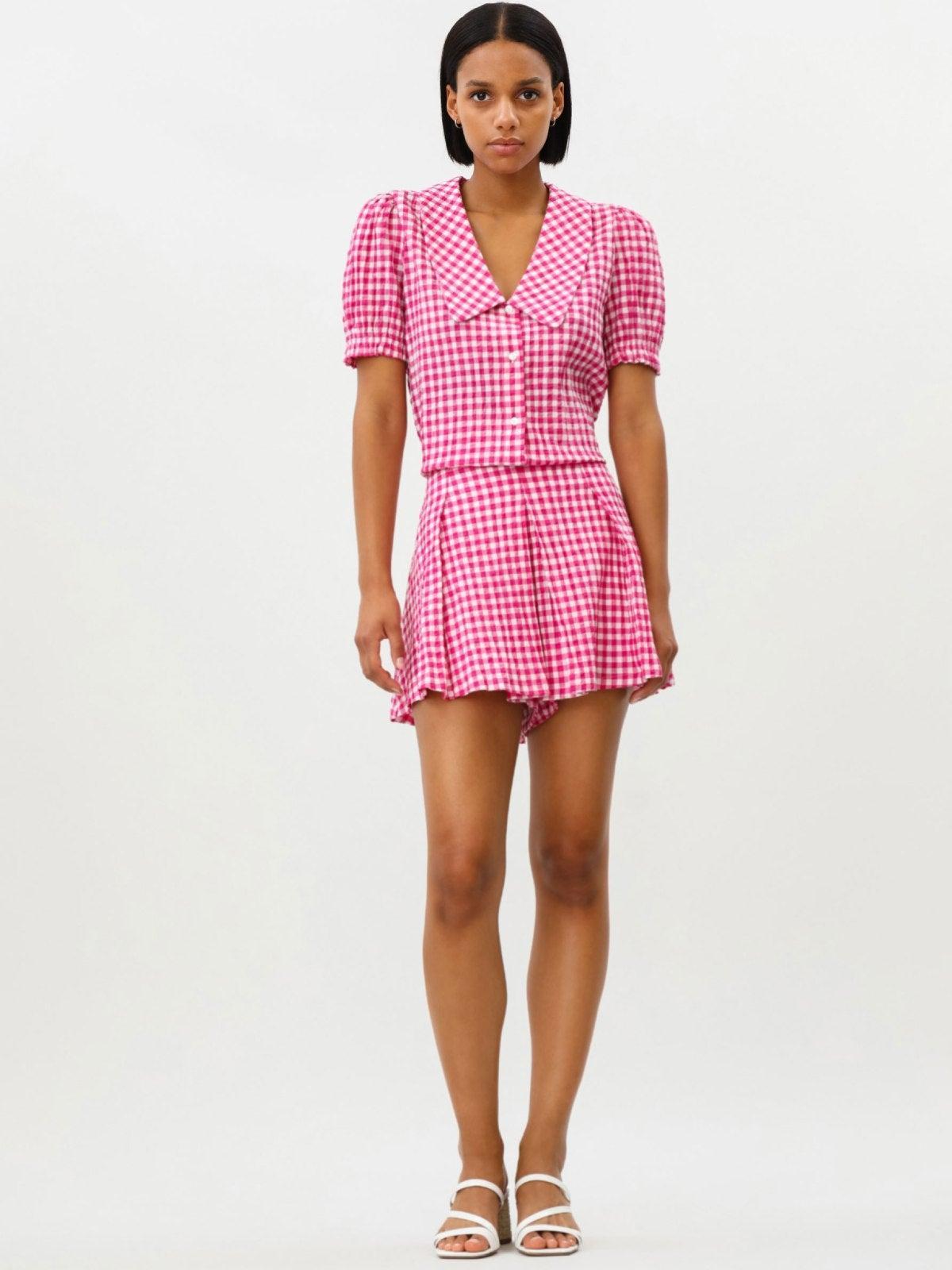 Conjunto de dos piezas vichy de Lefties