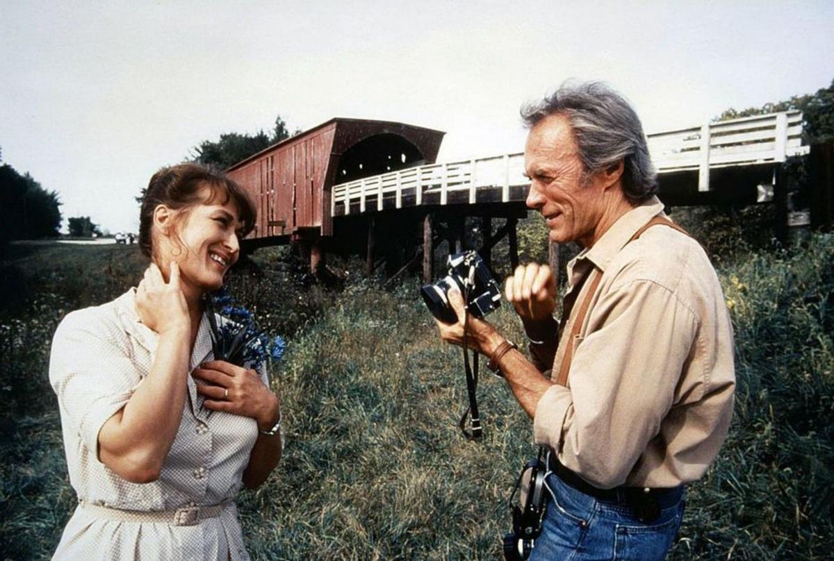Clint Eastwood y Meryl Streep en la película ‘Los puentes de Madison’.