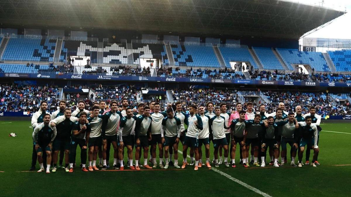 12 jugadores del Málaga CF quedan libres para negociar gratis su marcha a otro club.