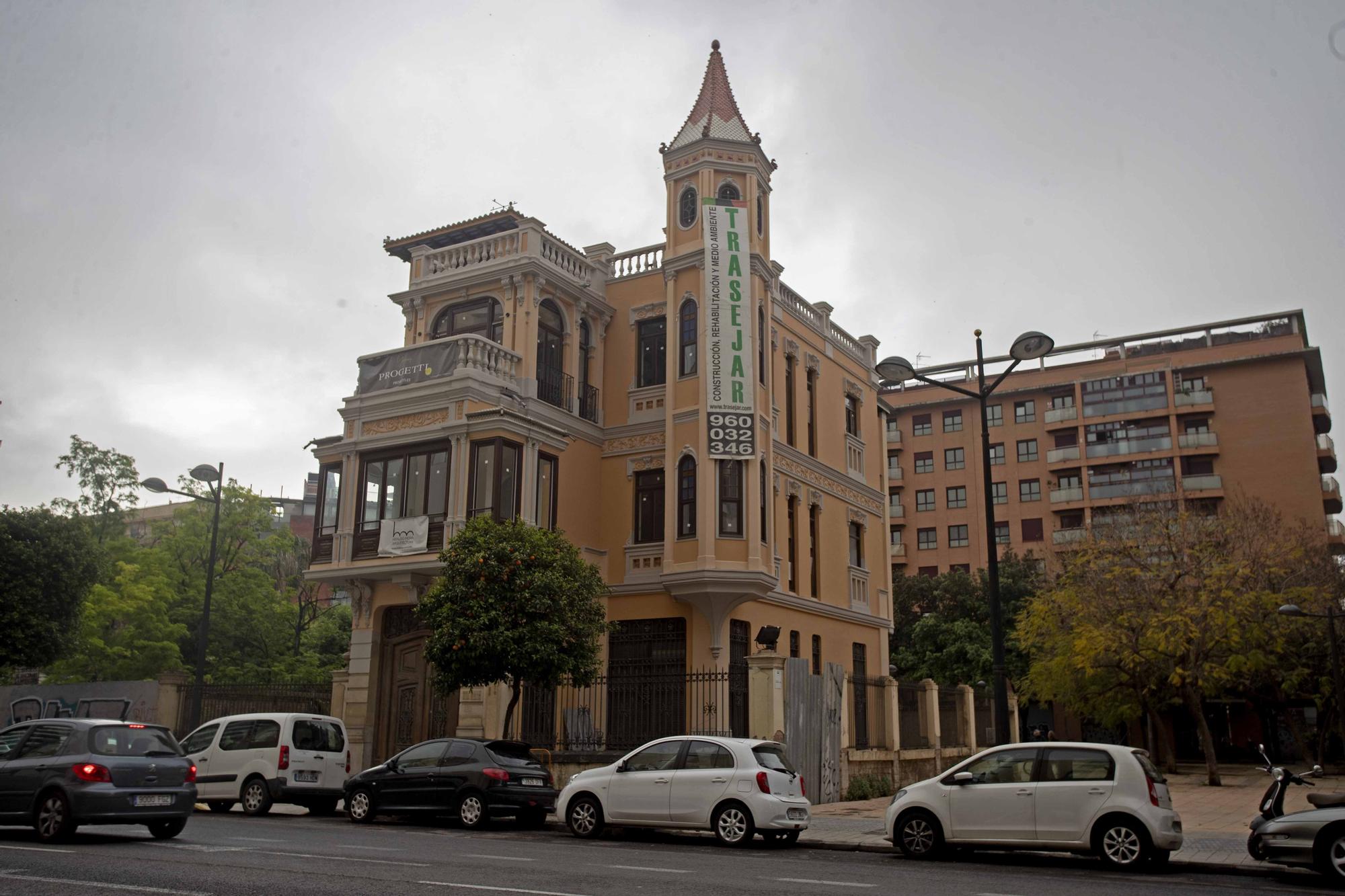 Así vuelve a la vida el Palacete de Burgos (Casa del Médico) de la Avenida del Puerto