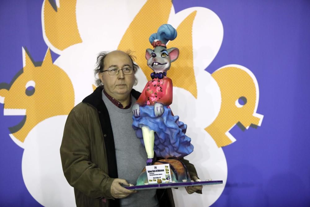 Primera jornada de entrega de ninots de las Fallas 2020