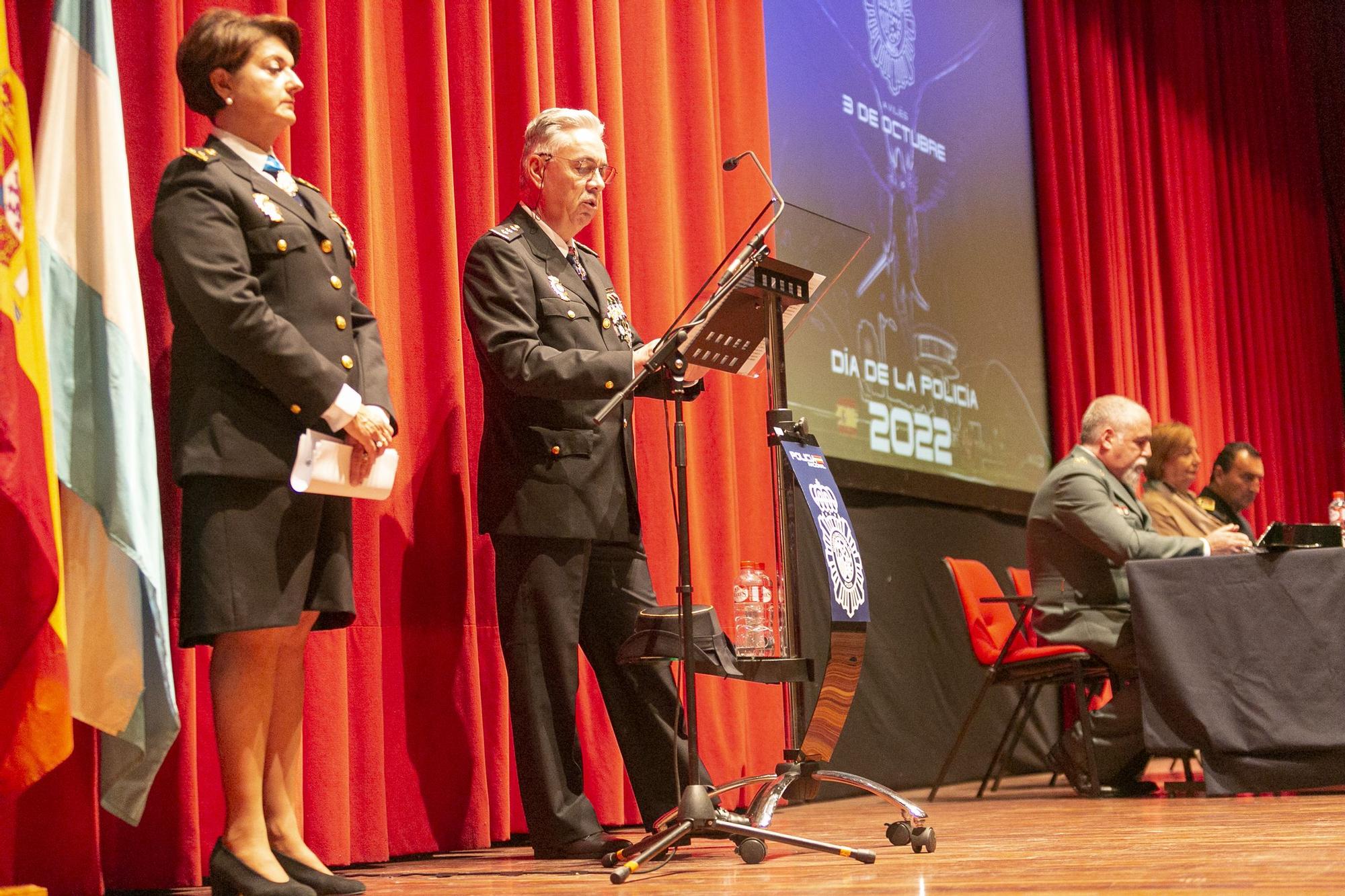 En imágenes: así celebró la Policía Nacional los Ángeles Custodios en Avilés