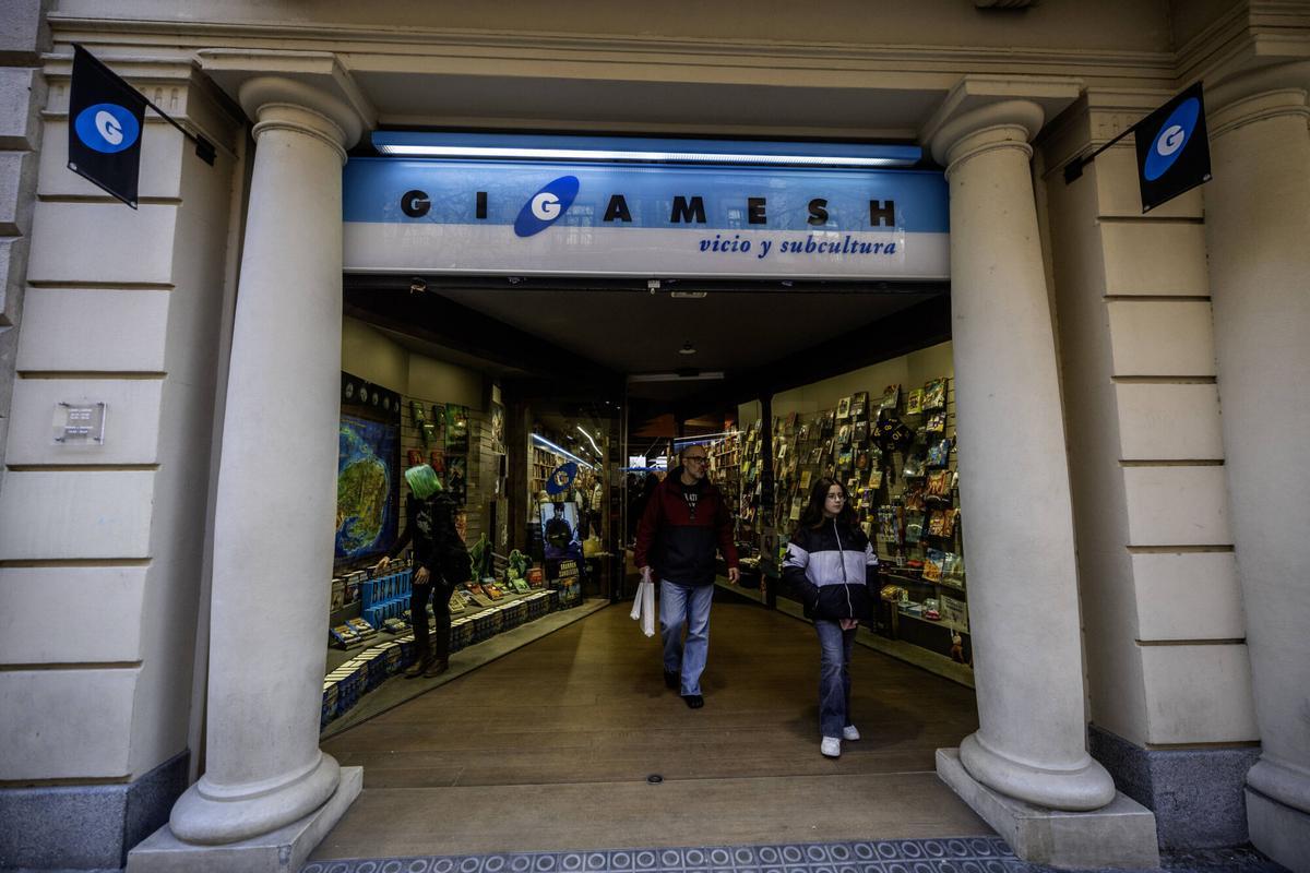 La librería Gigamesh, en una foto de archivo