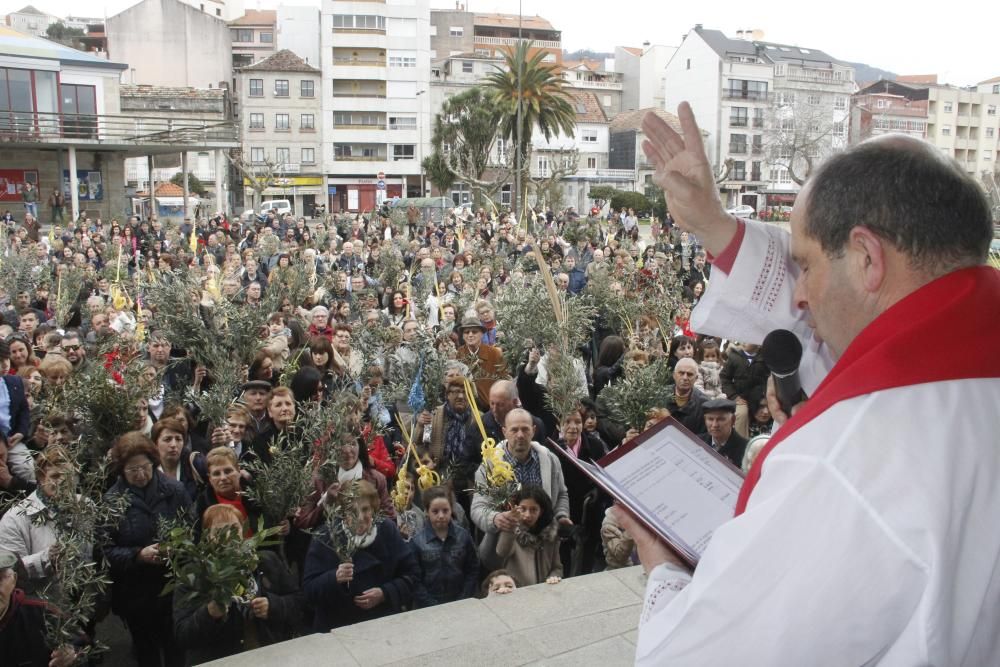 Semana Santa 2016 en Morrazo | Una mula, centro de todas las miradas en el Domingo de Ramos de Moaña