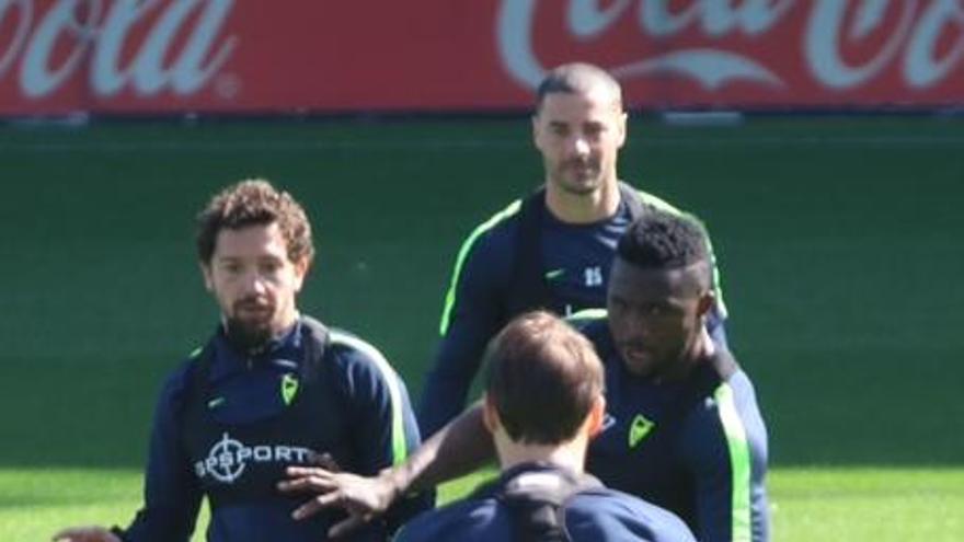 Manuel Iturra, durante un entrenamiento reciente.