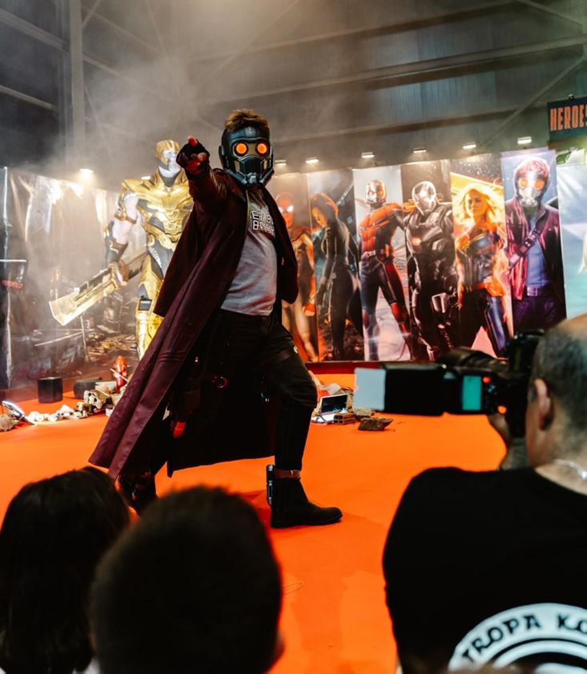 Cosplay de Star-Lord de Guardianes de la Galaxia