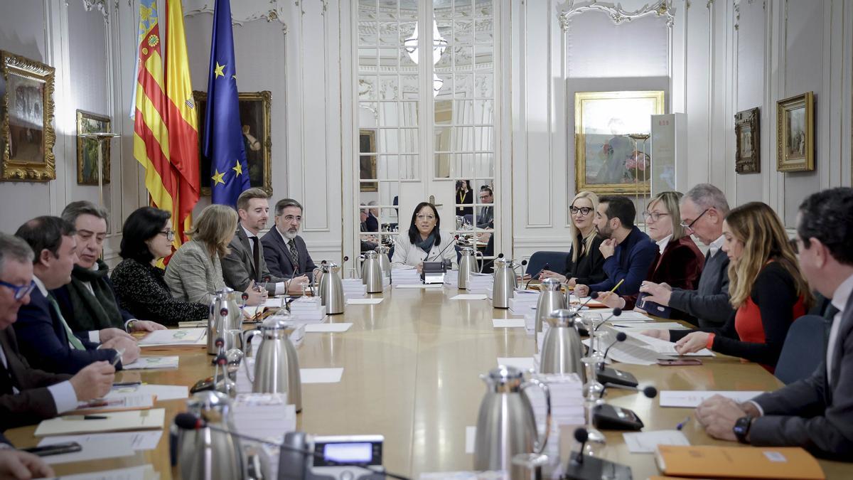 La Junta de Síndics, reunida en les Corts