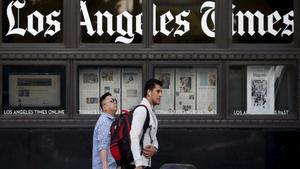 Instalaciones del periódico Los Angeles Times.