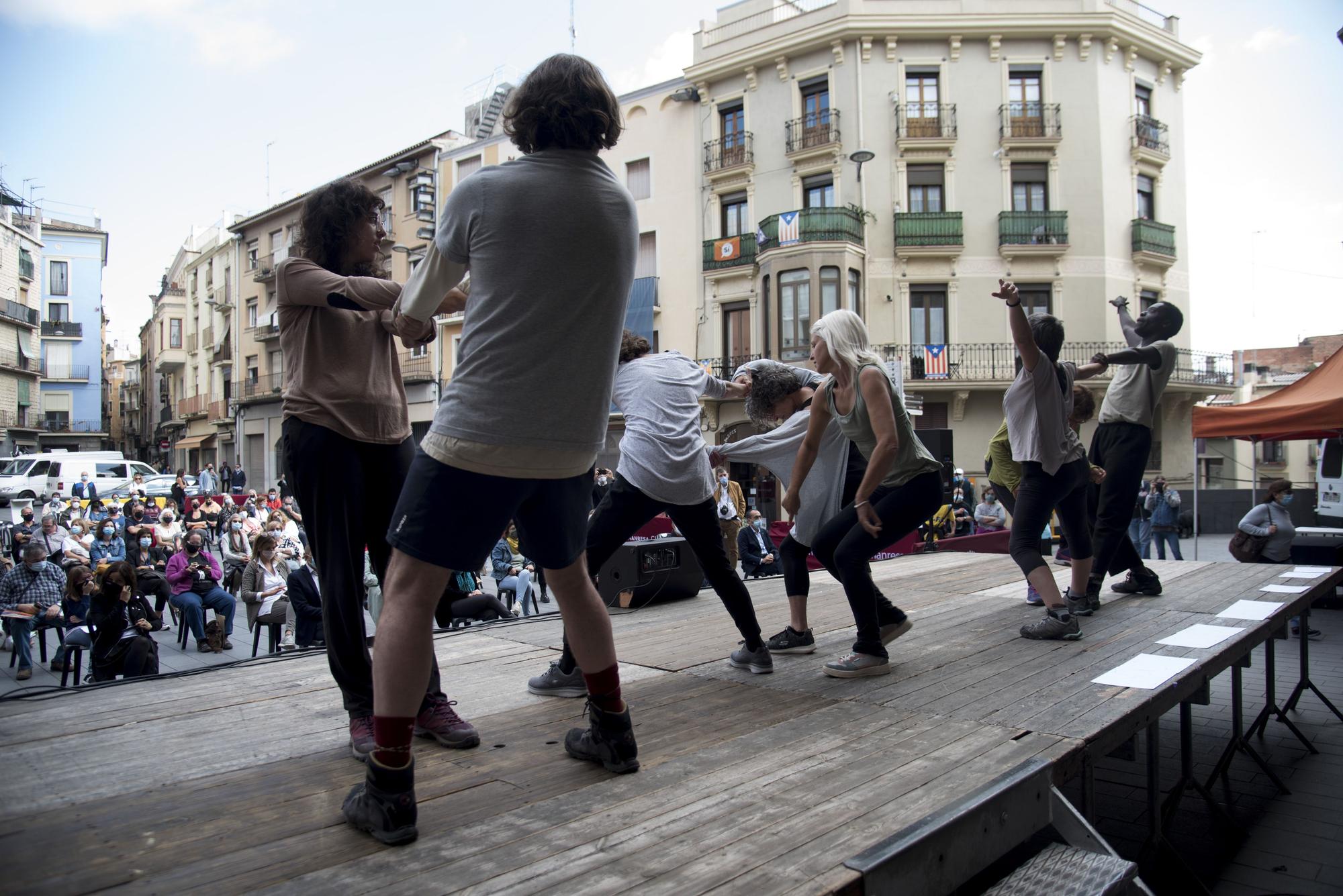 Acte a Manresa per reclamar un Pacte Nacional per a la Salut Mental