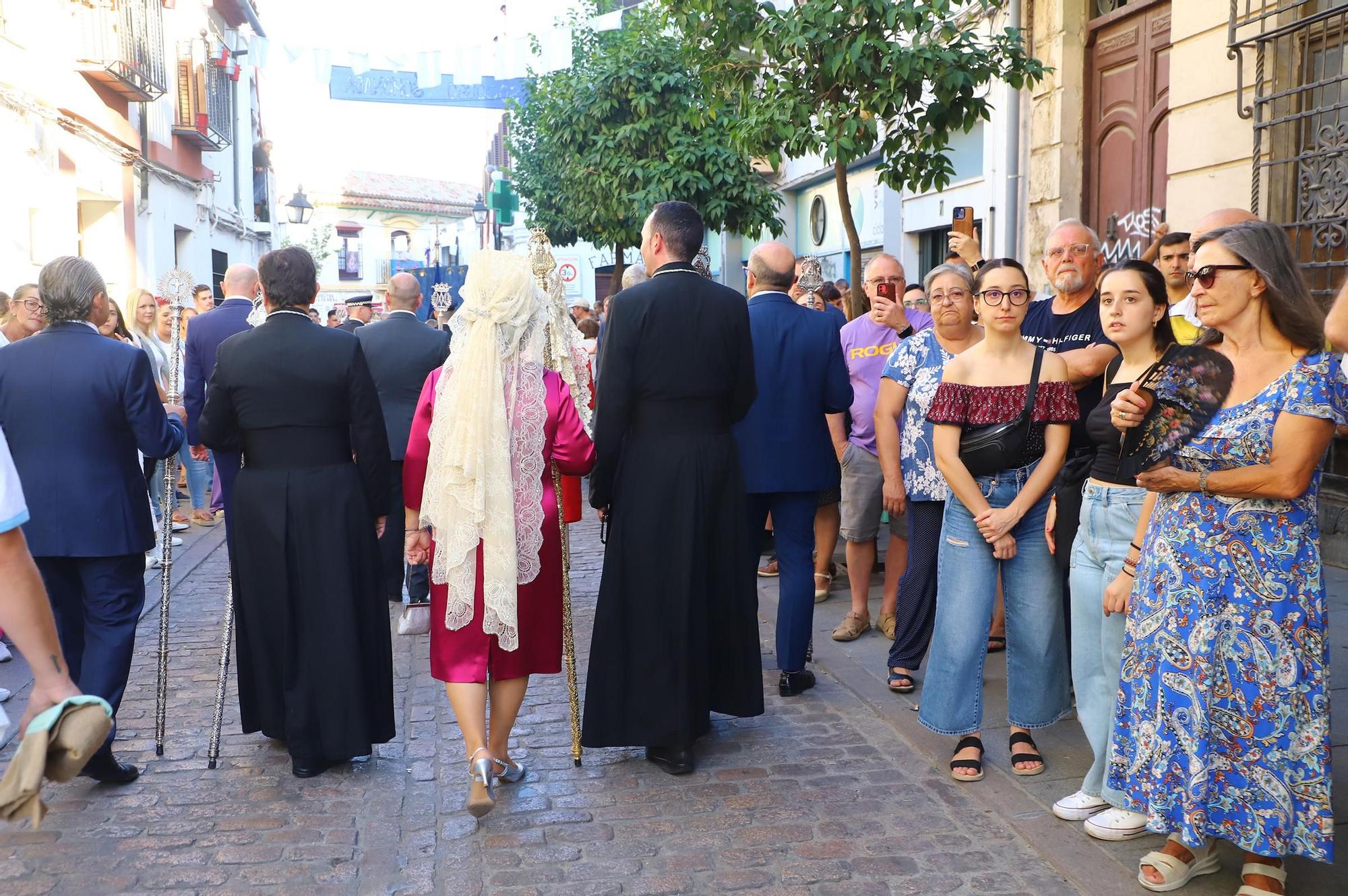 La procesión de la Virgen del Socorro, en imágenes