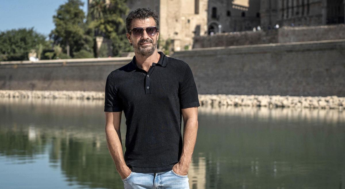 El actor Rodolfo Sancho cuando presentó la película en el Atlàntida Mallorca Film Festival