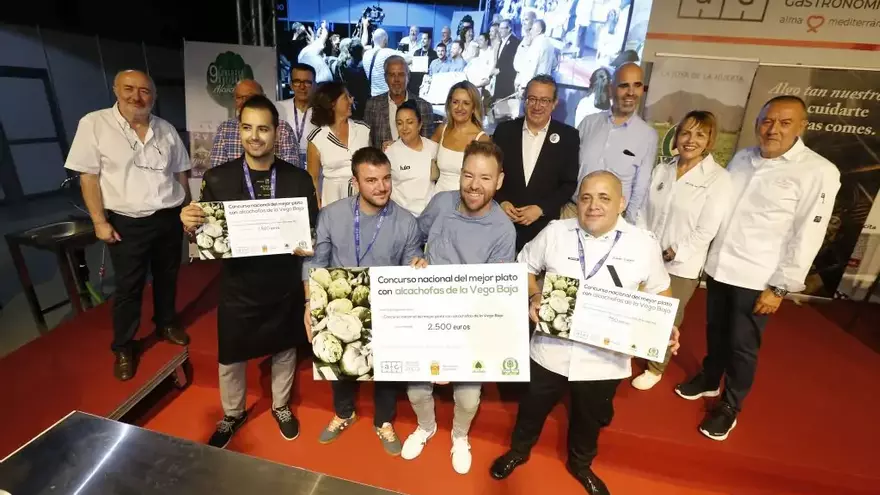 Una creación de Benicarló gana el I Concurso Nacional de Recetas con Alcachofas de la Vega Baja en Alicante Gastronómica