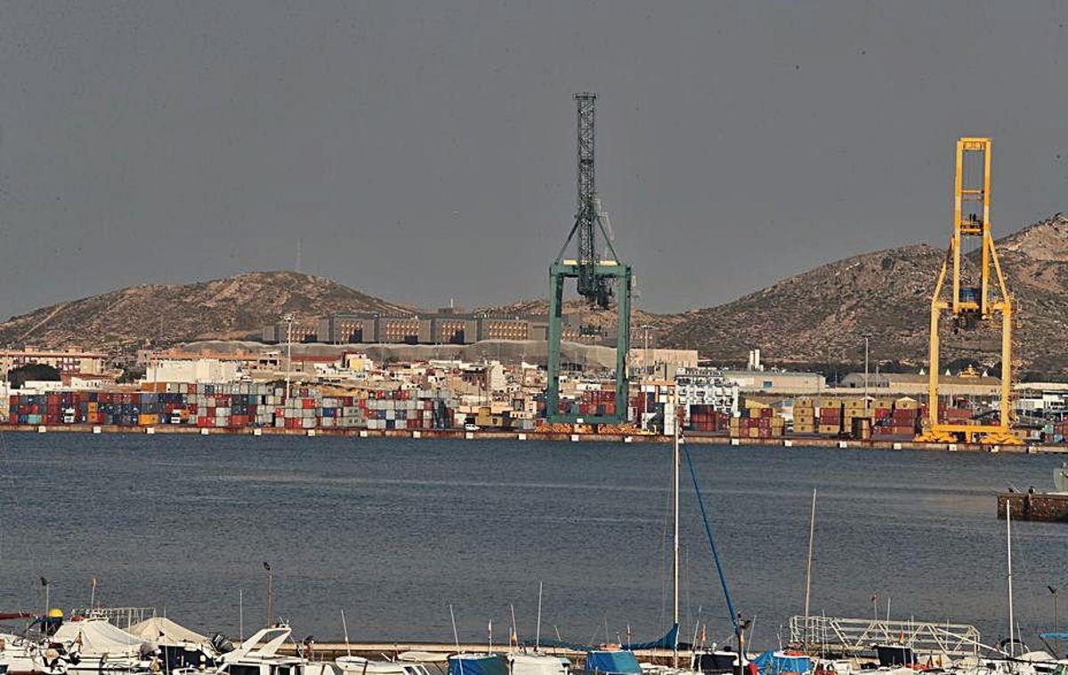 La Dársena de Escombreras.