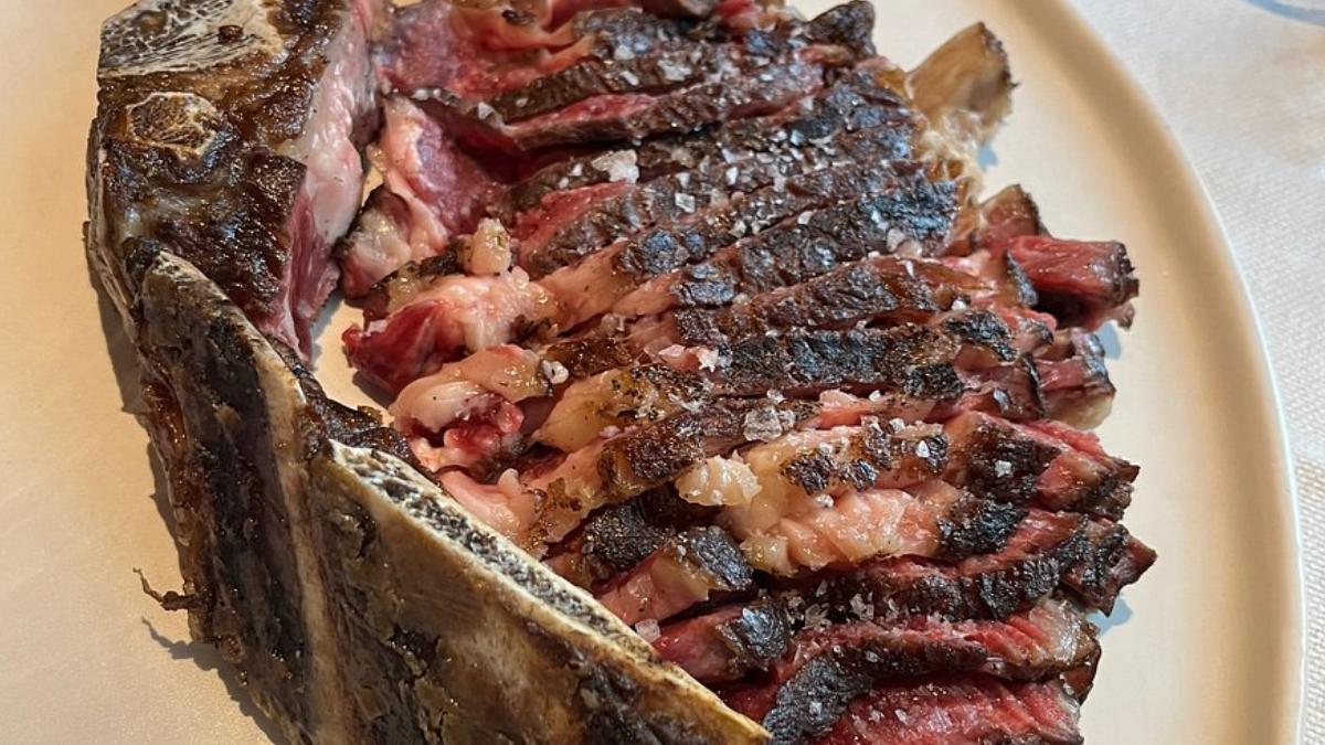 Un plato del restaurante Leña