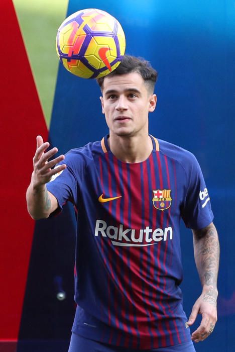 Presentació de Phillippe Coutinho