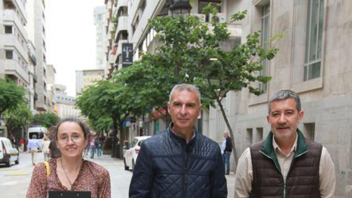 Ruth Reza, Iago Seara e Iago Tabarés.  | // IÑAKI OSORIO