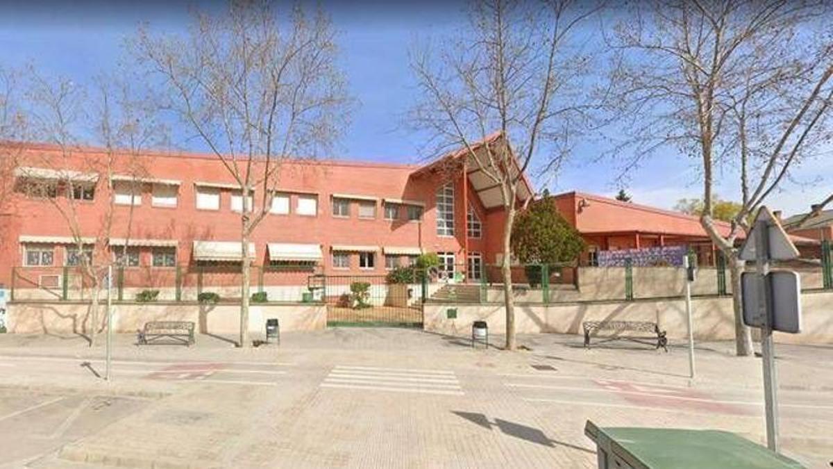 El colegio público Enric Valor de Manises.