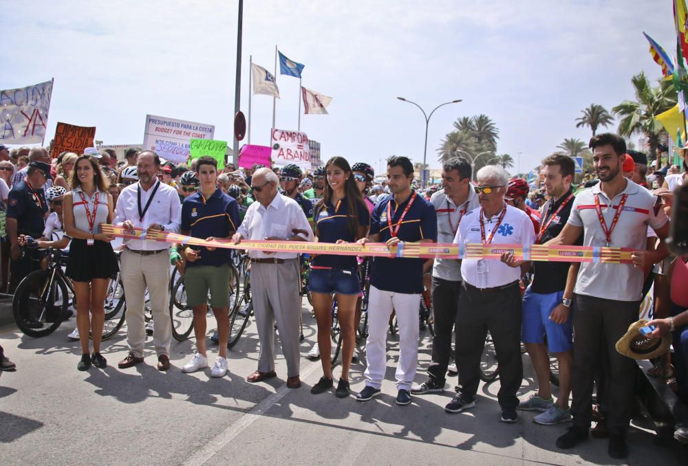 Pasión por La Vuelta en la costa alicantina