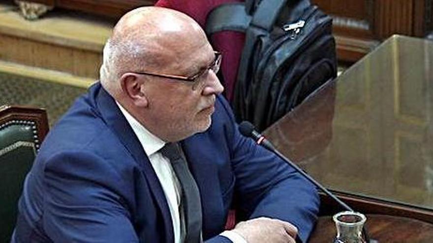 L&#039;exconseller d&#039;Empresa Jordi Baiget, ahir al Tribunal Suprem