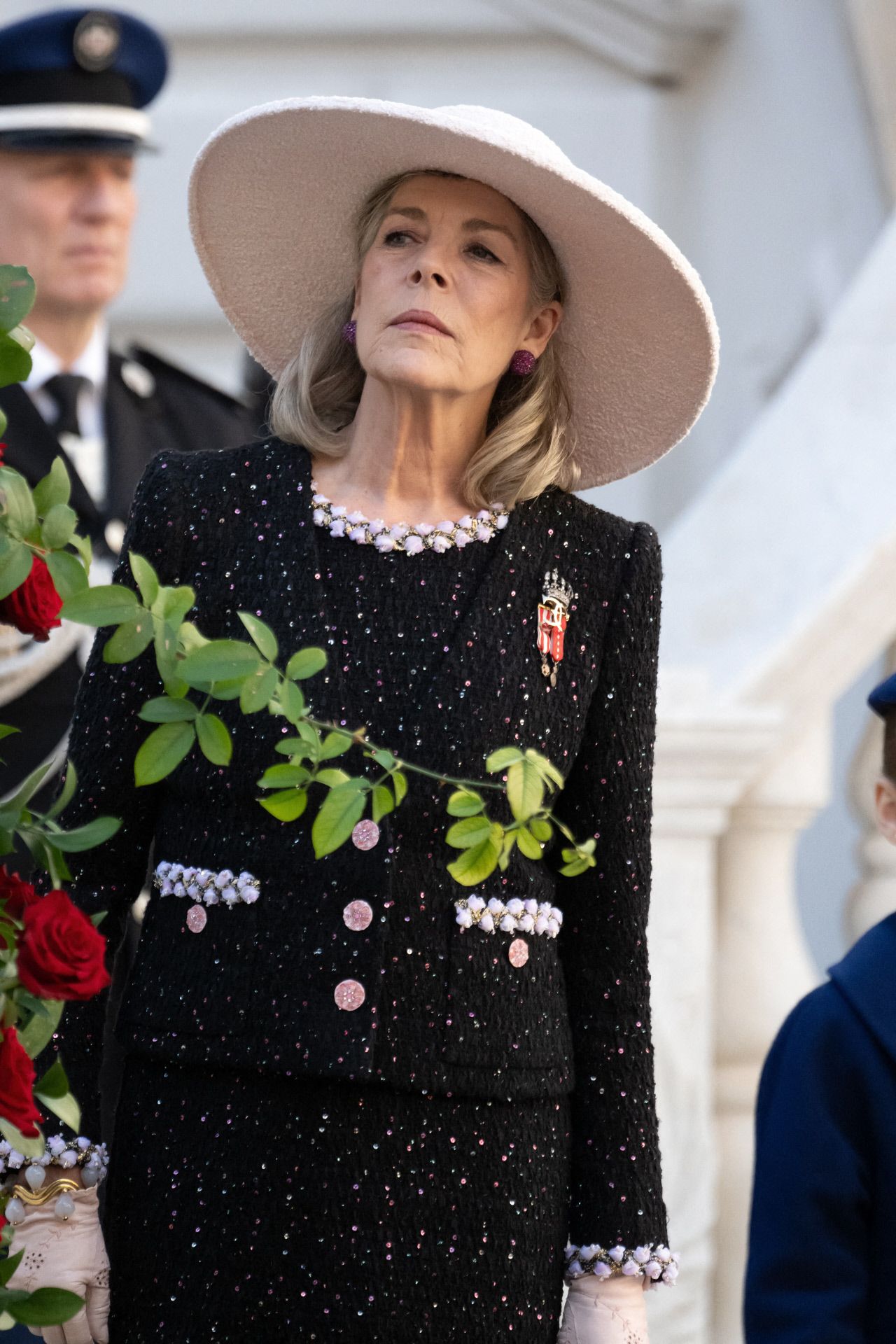 Carolina de Mónaco, durante la celebración del Día Nacional de Mónaco, en 2023