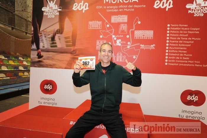 Entrega de dorsales de la Maratón de Murcia