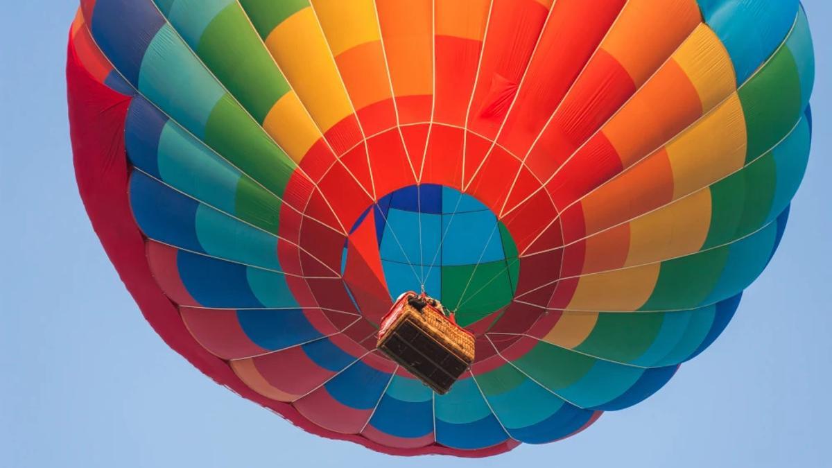 Paseos en globo aerostático para contemplar la ‘Molina natural desde el cielo’