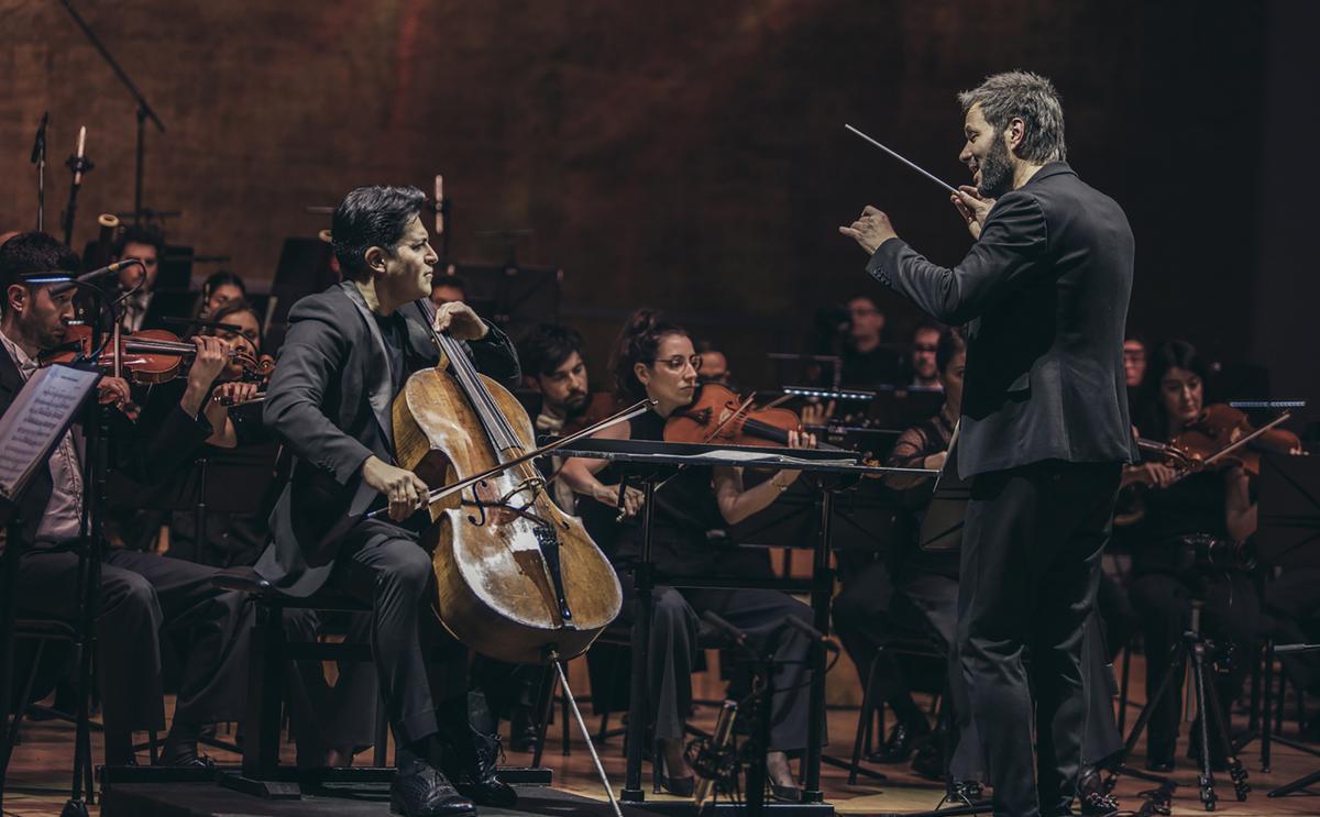 Gregorio Nieto y Josep Vicent, juntos en el concierto del 27 de febrero en el ADDA
