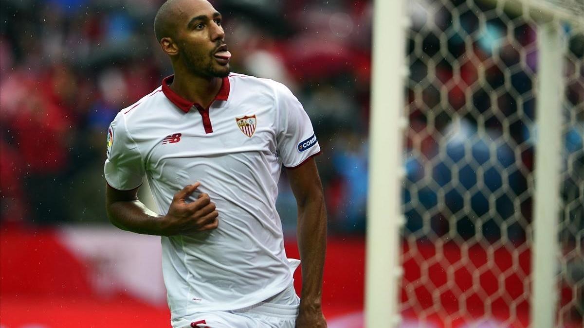 Nzonzi, en una imagen de archibo, ultima su traspaso del Sevilla a la Roma