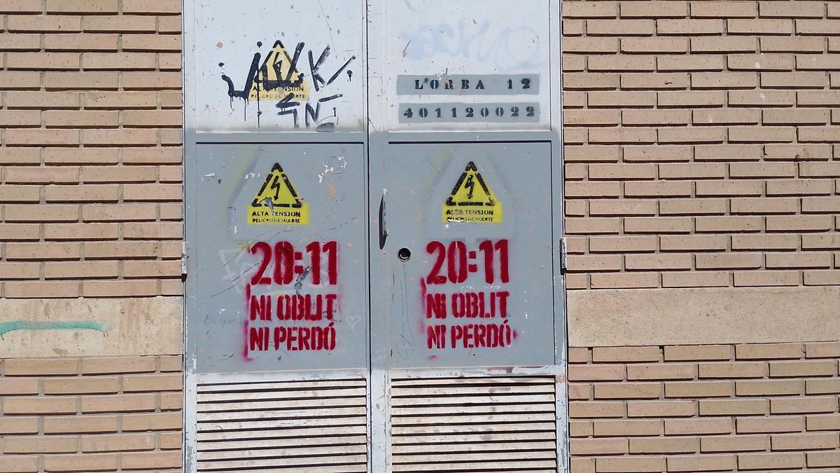 Pintadas en Benetússer