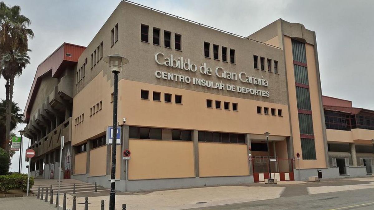 Vista de la fachada del Centro Insular de Deportes de Gran Canaria. | | LP/DLP