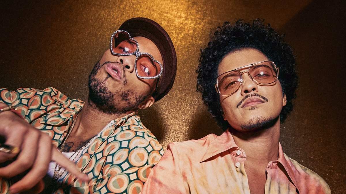 Silk Sonic: Anderson .Paak (izquierda) y Bruno Mars