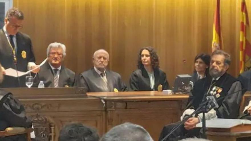 Marina Rodríguez, primera presidenta de la Audiencia