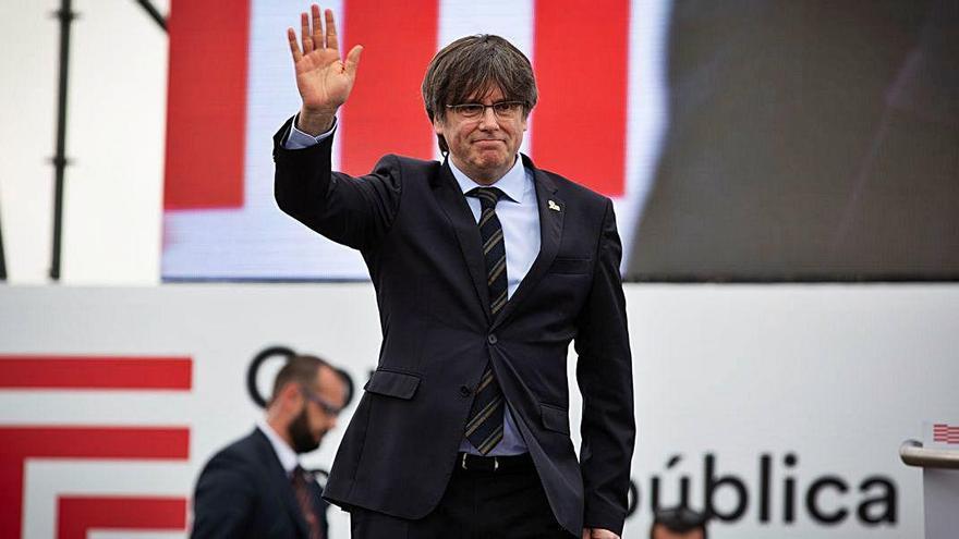 L&#039;expresident de la Generalitat Carles Puigdemont