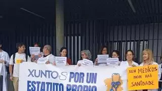 Sanidade atribuye al Gobierno la suspensión de casi 260.000 actos médicos en Galicia por la huelga del Estatuto Marco