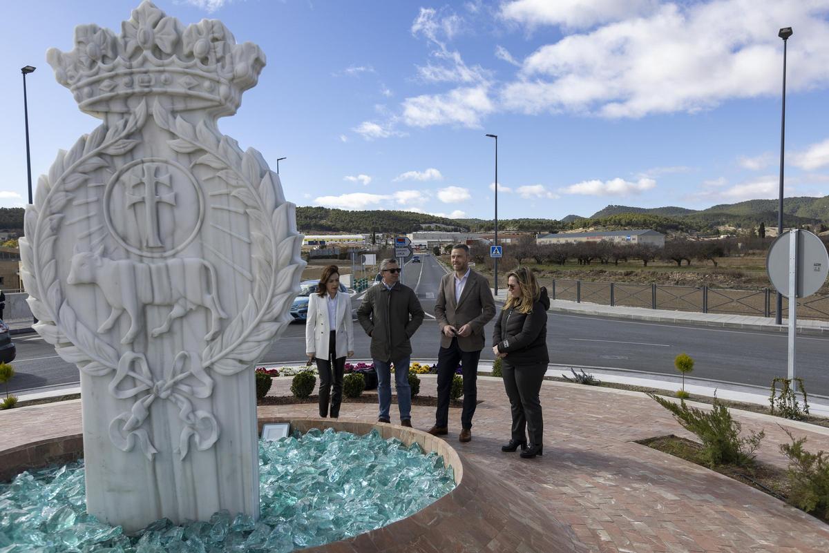 Finalización de las obras de la rotonda de acceso a Caravaca