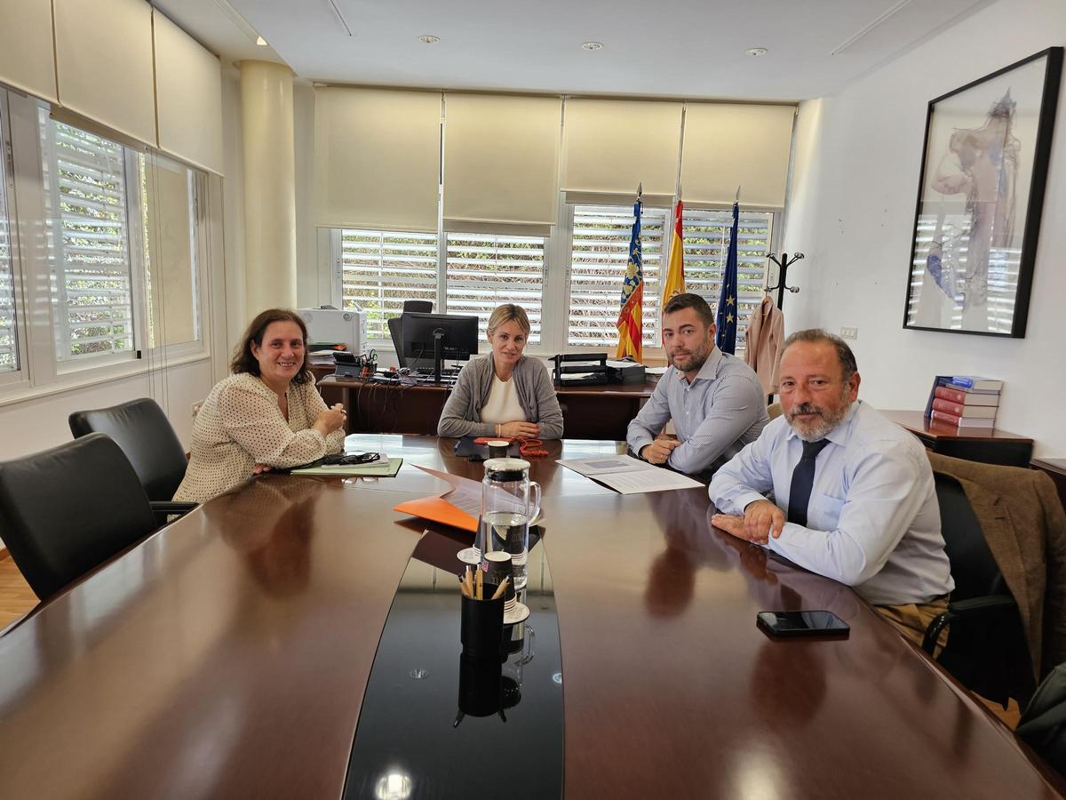 Instantes de la reunión